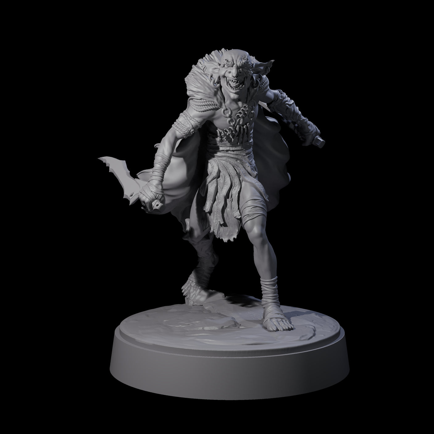 Five Hardy Goblin Scavengers Miniature for Dungeons and Dragons, Pathfinder or other TTRPGs