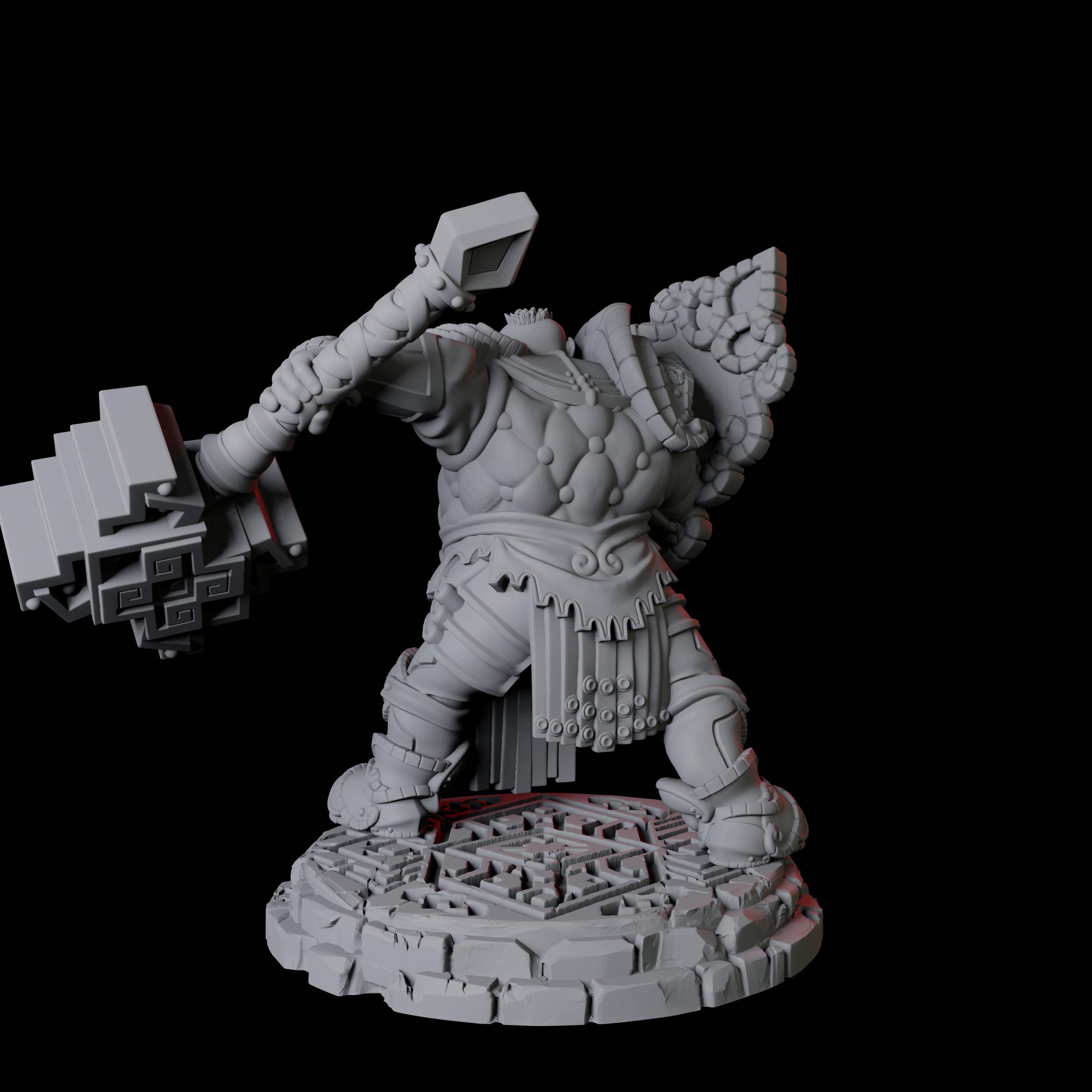 Five Heavy Armoured Dwarf Warriors Miniature for Dungeons and Dragons, Pathfinder or other TTRPGs