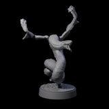 Five Hissing Flying Snakes Miniature for Dungeons and Dragons, Pathfinder or other TTRPGs