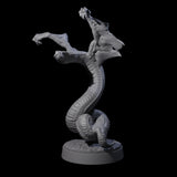 Five Hissing Flying Snakes Miniature for Dungeons and Dragons, Pathfinder or other TTRPGs