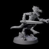 Five Intrepid Kobolds Miniature for Dungeons and Dragons, Pathfinder or other TTRPGs