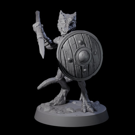 Five Intrepid Kobolds Miniature for Dungeons and Dragons, Pathfinder or other TTRPGs