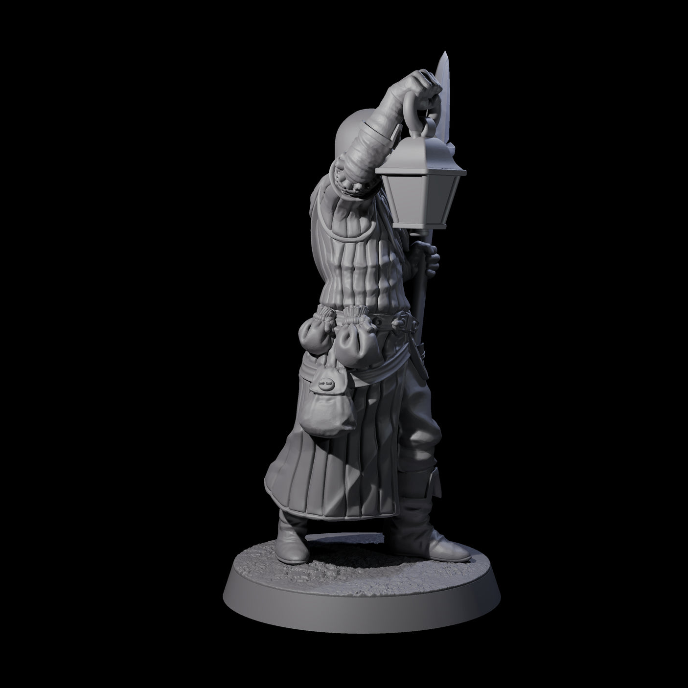 Five Investigating Town Militia Miniature for Dungeons and Dragons, Pathfinder or other TTRPGs