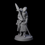 Five Investigating Town Militia Miniature for Dungeons and Dragons, Pathfinder or other TTRPGs