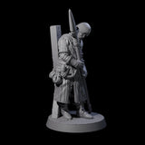 Five Investigating Town Militia Miniature for Dungeons and Dragons, Pathfinder or other TTRPGs
