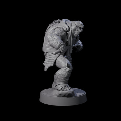 Five Masked Tortle Ninjas Miniature for Dungeons and Dragons, Pathfinder or other TTRPGs