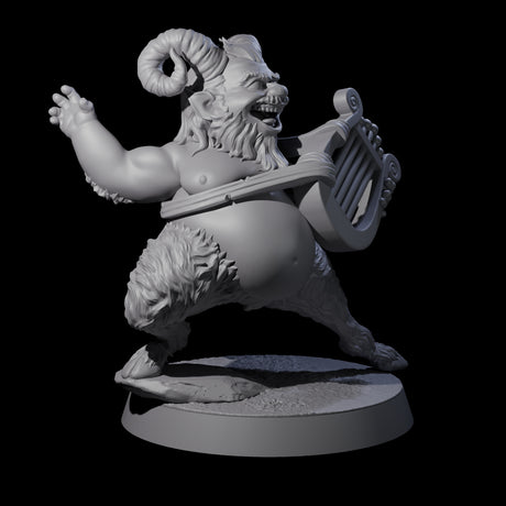 Five Mischievous Satyrs Miniature for Dungeons and Dragons, Pathfinder or other TTRPGs