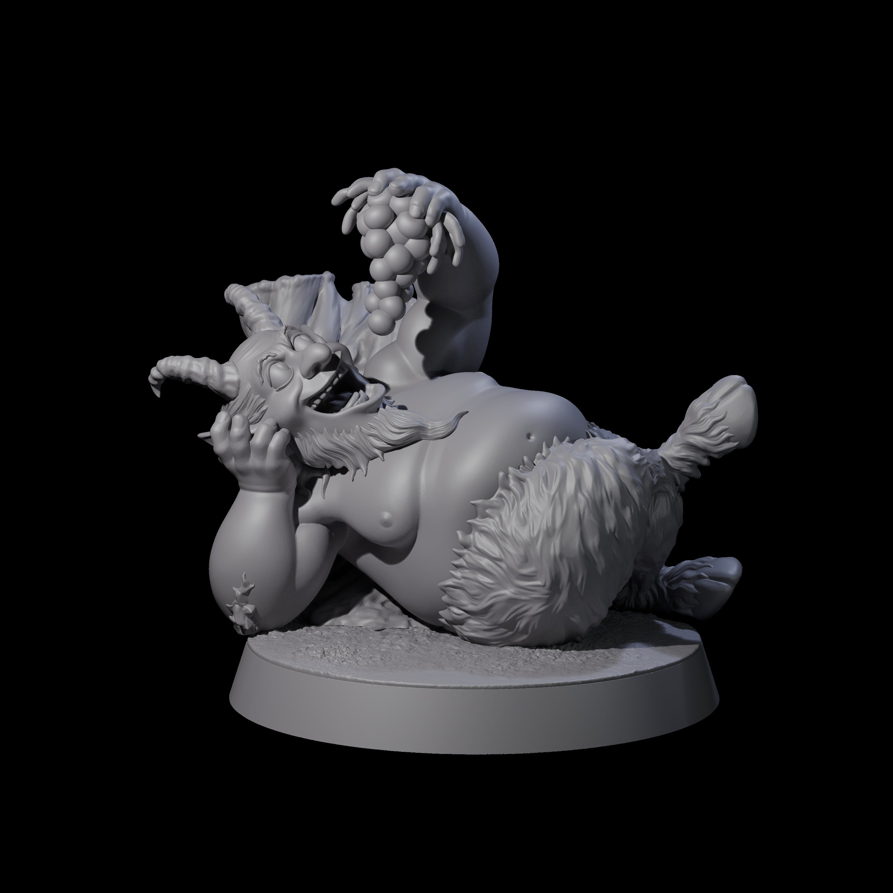 Five Mischievous Satyrs Miniature for Dungeons and Dragons, Pathfinder or other TTRPGs