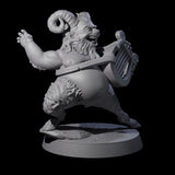Five Mischievous Satyrs Miniature for Dungeons and Dragons, Pathfinder or other TTRPGs