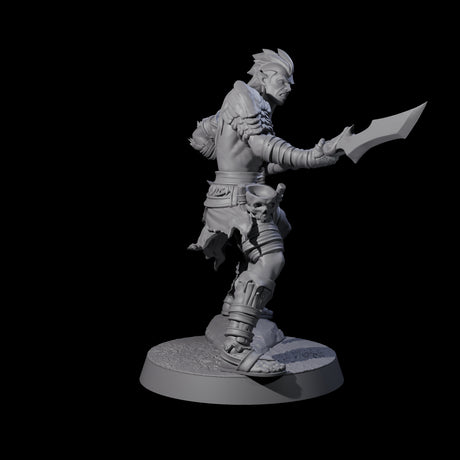 Five Muscular Elf Forest Guardians Miniature for Dungeons and Dragons, Pathfinder or other TTRPGs