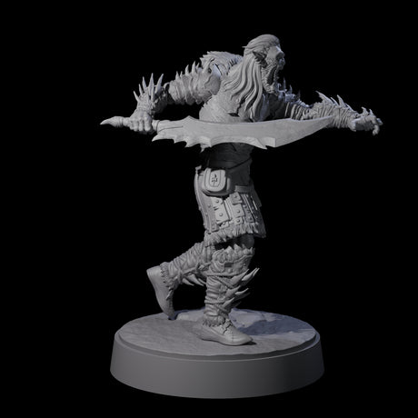 Five Mutton Chops Hobgoblins Miniature for Dungeons and Dragons, Pathfinder or other TTRPGs