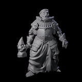 Five Pious Battle Priests Miniature for Dungeons and Dragons, Pathfinder or other TTRPGs