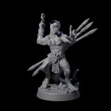 Five Rampaging Lizardfolk Miniature for Dungeons and Dragons, Pathfinder or other TTRPGs