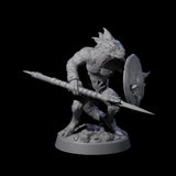 Five Rampaging Lizardfolk Miniature for Dungeons and Dragons, Pathfinder or other TTRPGs