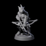 Five Rampaging Lizardfolk Miniature for Dungeons and Dragons, Pathfinder or other TTRPGs