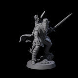Five Rough Road Bandits Miniature for Dungeons and Dragons, Pathfinder or other TTRPGs
