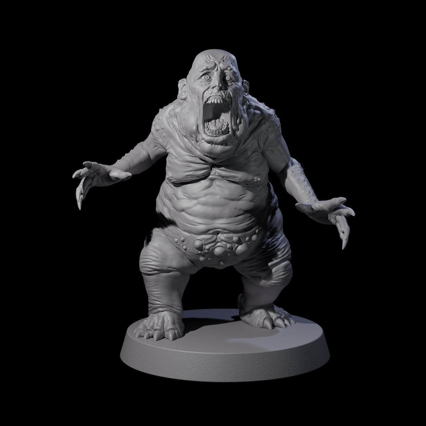 Five Screaming Manes Miniature for Dungeons and Dragons, Pathfinder or other TTRPGs