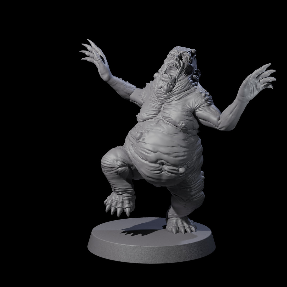 Five Screaming Manes Miniature for Dungeons and Dragons, Pathfinder or other TTRPGs