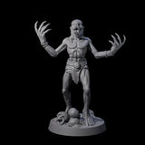 Five Screeching Ghouls Miniature for Dungeons and Dragons, Pathfinder or other TTRPGs