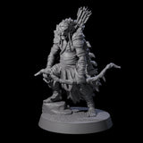 Five Sculking Marsh Archers Miniature for Dungeons and Dragons, Pathfinder or other TTRPGs