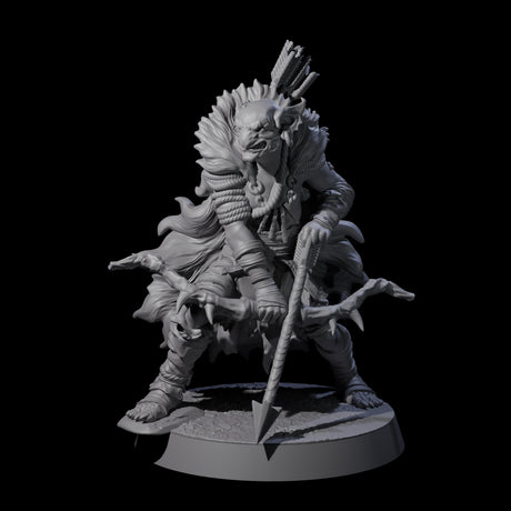 Five Sculking Marsh Archers Miniature for Dungeons and Dragons, Pathfinder or other TTRPGs