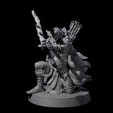 Five Sculking Marsh Archers Miniature for Dungeons and Dragons, Pathfinder or other TTRPGs