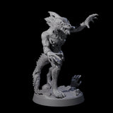 Five Slimy Lizardfolk Zombies Miniature for Dungeons and Dragons, Pathfinder or other TTRPGs