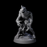 Five Slimy Lizardfolk Zombies Miniature for Dungeons and Dragons, Pathfinder or other TTRPGs