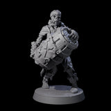 Five Soggy Undead Pirate Skeletons Miniature for Dungeons and Dragons, Pathfinder or other TTRPGs