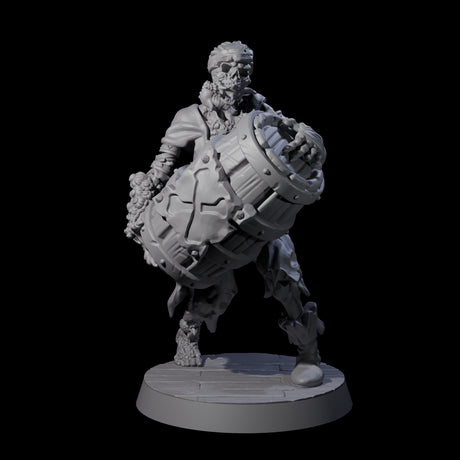 Five Soggy Undead Pirate Skeletons Miniature for Dungeons and Dragons, Pathfinder or other TTRPGs