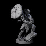 Five Spongy Myconid Warriors Miniature for Dungeons and Dragons, Pathfinder or other TTRPGs