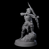 Five Tree Rangers Miniature for Dungeons and Dragons, Pathfinder or other TTRPGs