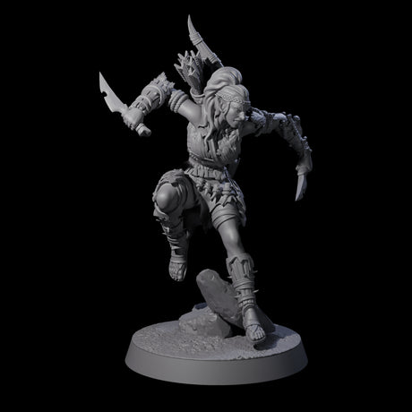 Five Tree Rangers Miniature for Dungeons and Dragons, Pathfinder or other TTRPGs