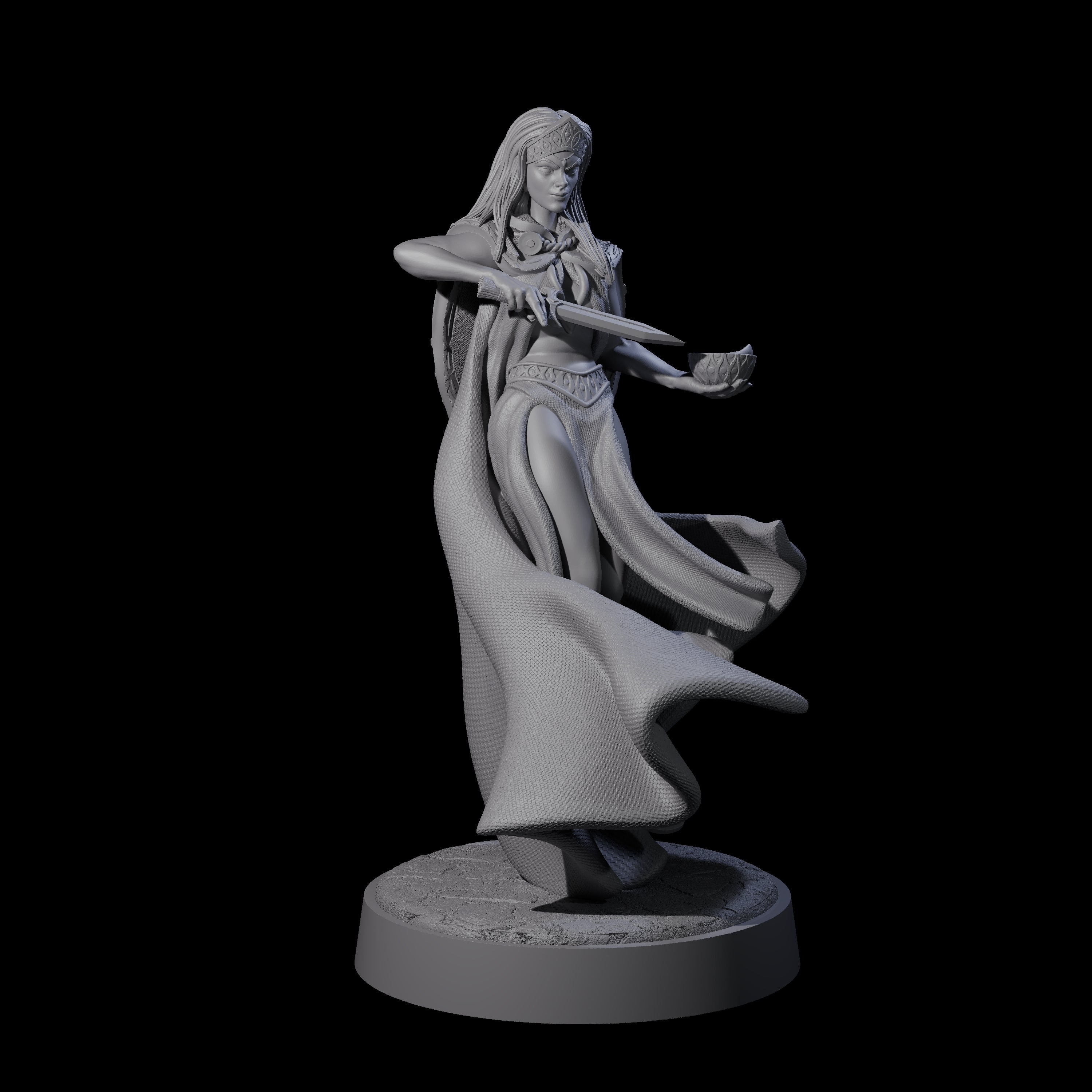 Five Twisted Blood Maidens Miniature for Dungeons and Dragons, Pathfinder or other TTRPGs