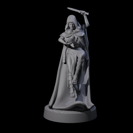 Five Twisted Blood Maidens Miniature for Dungeons and Dragons, Pathfinder or other TTRPGs