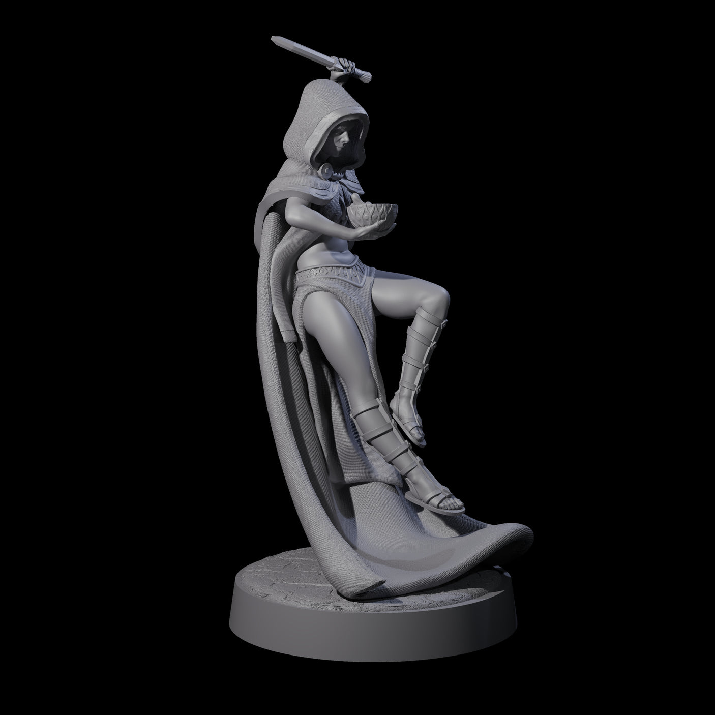 Five Twisted Blood Maidens Miniature for Dungeons and Dragons, Pathfinder or other TTRPGs