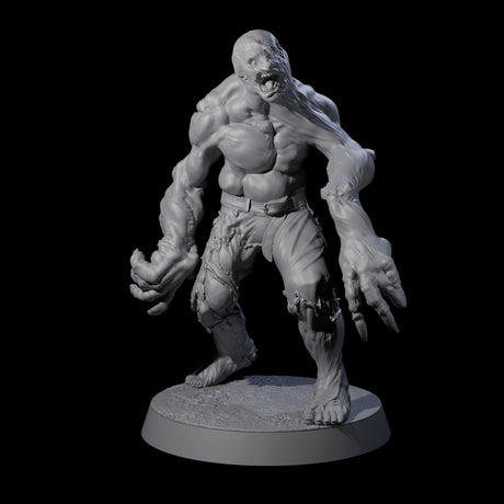 Five Unlucky Flesh Warped Victims Miniature for Dungeons and Dragons, Pathfinder or other TTRPGs