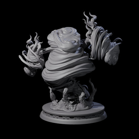 Fizzing Air Elemental Miniature for Dungeons and Dragons, Pathfinder or other TTRPGs