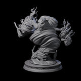 Fizzing Air Elemental Miniature for Dungeons and Dragons, Pathfinder or other TTRPGs
