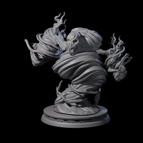 Fizzing Air Elemental Miniature for Dungeons and Dragons, Pathfinder or other TTRPGs