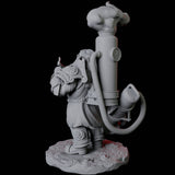 Flamethrower Soldier C Miniature for Dungeons and Dragons, Pathfinder or other TTRPGs
