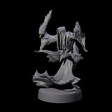 Flaming Wraith A Miniature for Dungeons and Dragons, Pathfinder or other TTRPGs