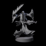 Flaming Wraith A Miniature for Dungeons and Dragons, Pathfinder or other TTRPGs