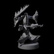 Flaming Wraith A Miniature for Dungeons and Dragons, Pathfinder or other TTRPGs