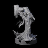 Flaming Wraith C Miniature for Dungeons and Dragons, Pathfinder or other TTRPGs