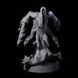 Flaming Wraith C Miniature for Dungeons and Dragons, Pathfinder or other TTRPGs