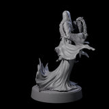 Flaming Wraith G Miniature for Dungeons and Dragons, Pathfinder or other TTRPGs