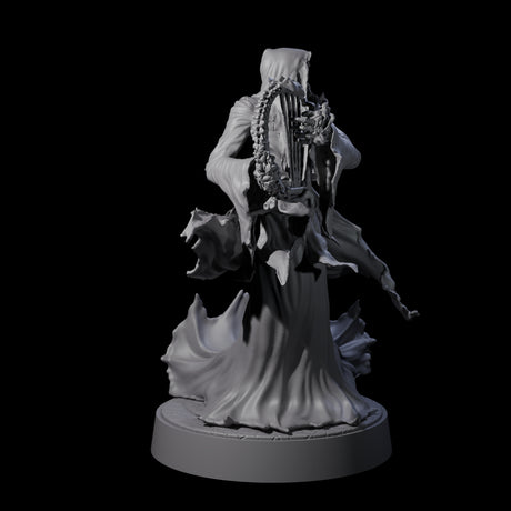 Flaming Wraith G Miniature for Dungeons and Dragons, Pathfinder or other TTRPGs