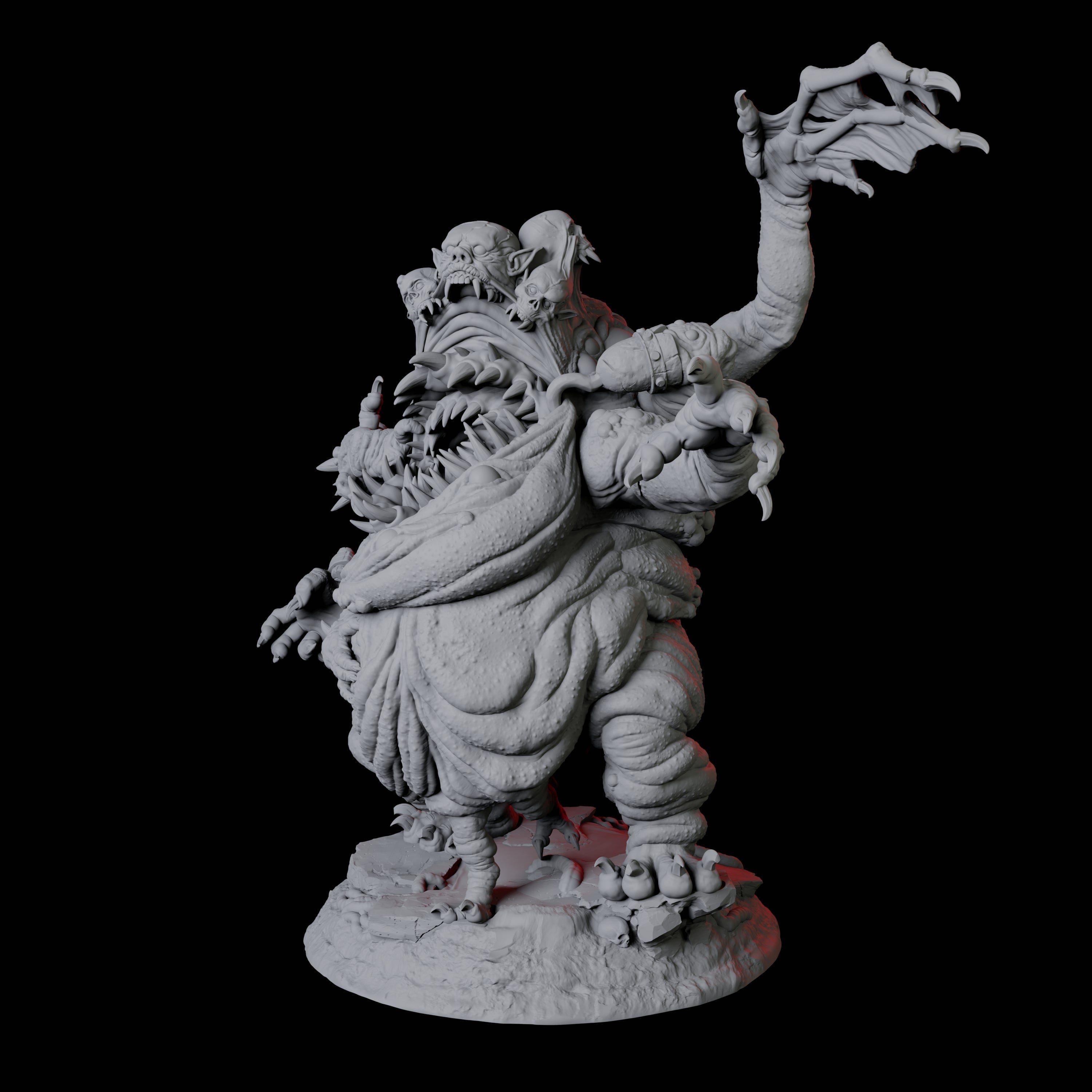 Fleshwarped Irnakurse A Miniature for Dungeons and Dragons, Pathfinder or other TTRPGs