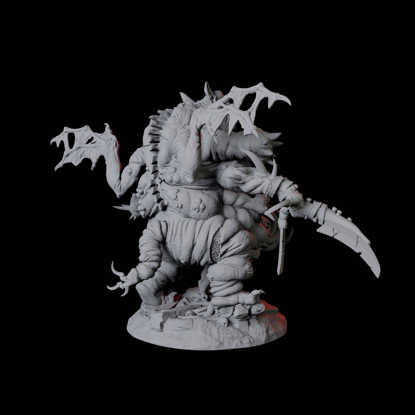 Fleshwarped Irnakurse C Miniature for Dungeons and Dragons, Pathfinder or other TTRPGs